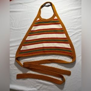 Zara, knit halter top. Size small